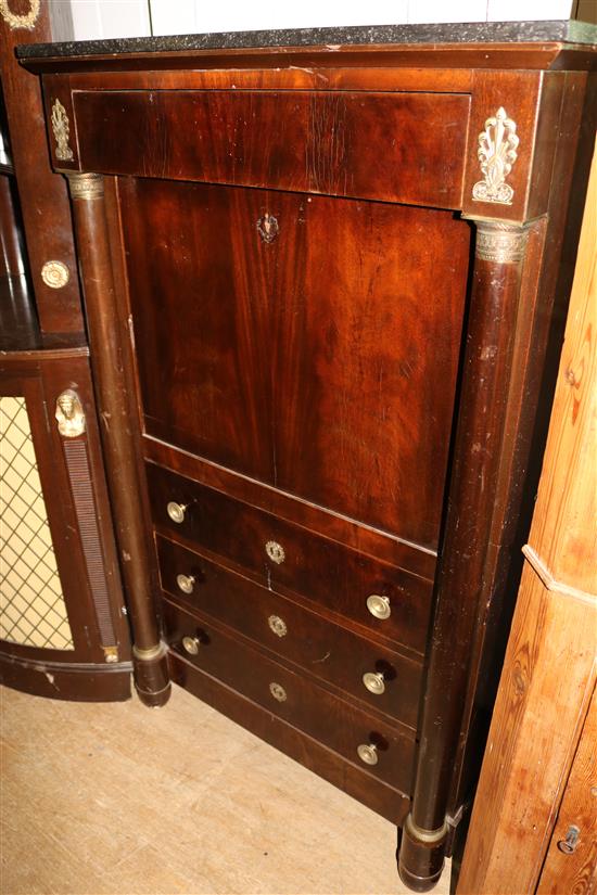 Marble top cabinet